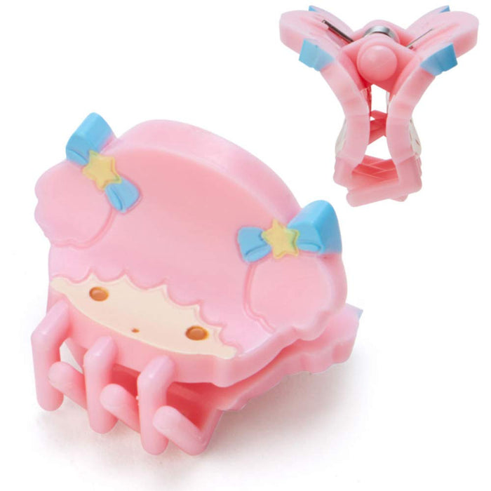 Sanrio Little Twin Stars Mini Hair Clip 2 x 2.5 x 2 cm ABS Resin