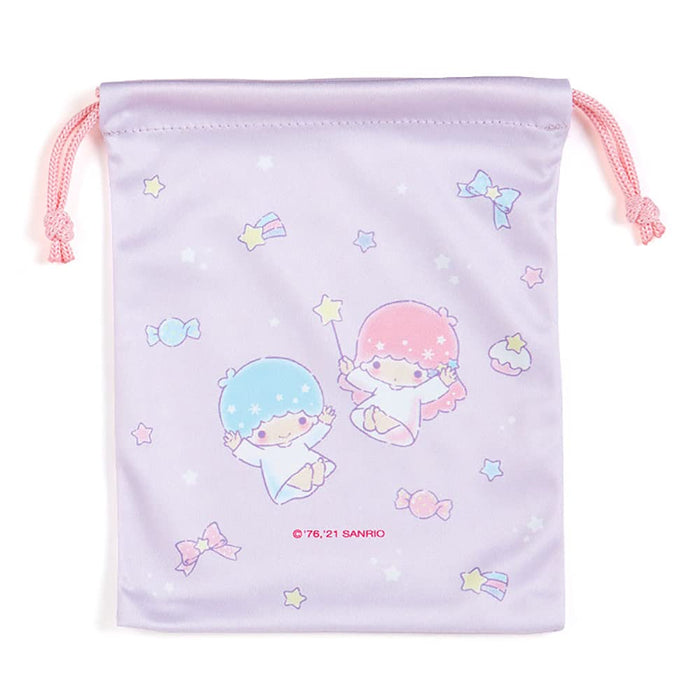 Ensemble miroir et brosse Sanrio Little Twin Stars au design mignon