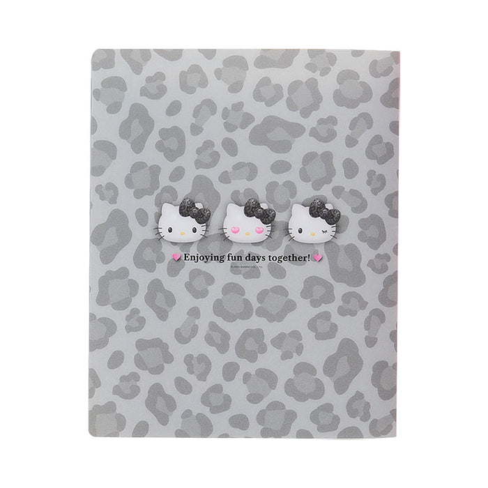 Sanrio Hello Kitty B5 Loose-Leaf Binder 26-Hole Monotone Animal Design