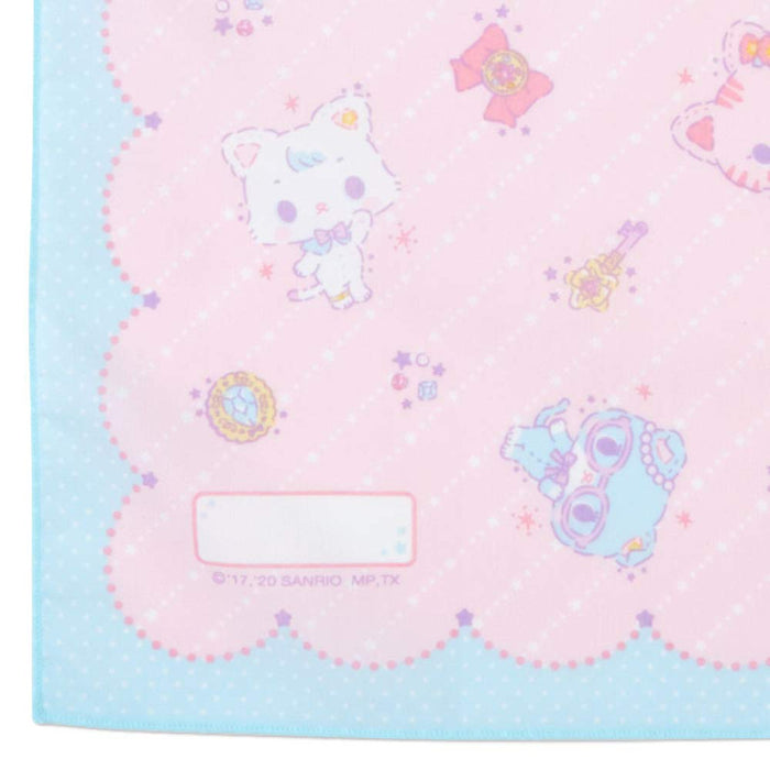 Sanrio Mewkledreamy Lunchtuch, 43 x 43 cm, mit Namensfeld, hergestellt in Japan