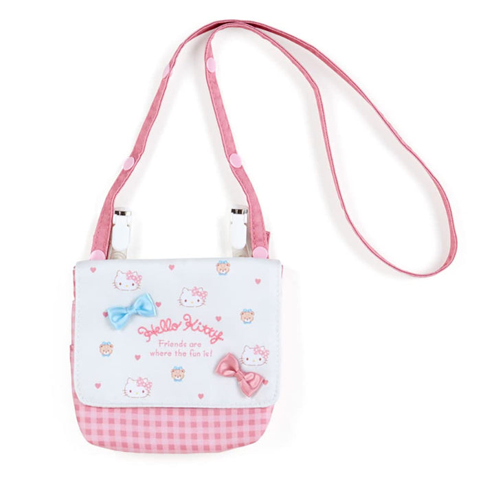 Trousse de maquillage rose Sanrio 938041 - Organisateur de cosmétiques portable élégant