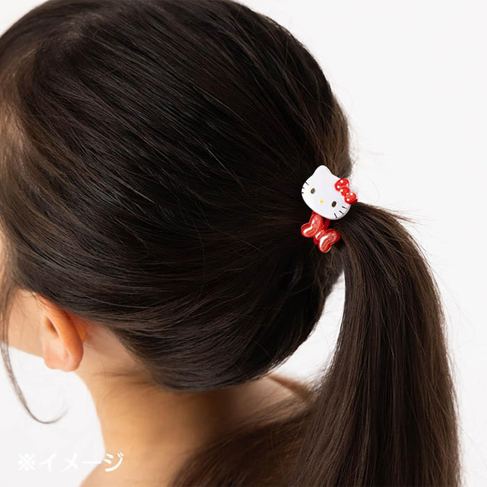 Sanrio Hello Kitty Red Mascot Hair Tie - M Size Accessories 781193