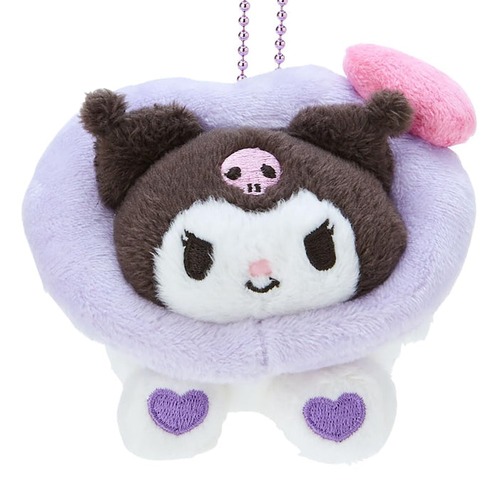 Porte-mascotte de personnage Sanrio Kuromi 3e édition série Colorful Heart