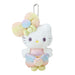 Sanrio Hello Kitty 50th Birthday Mascot Holder with Fashionable Ribbons