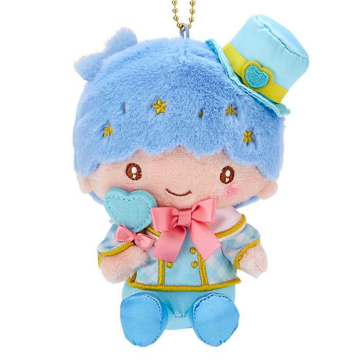 Ensemble de porte-mascottes Sanrio Little Twin Stars - Kiki &amp; Lala Env. 10x6x15cm