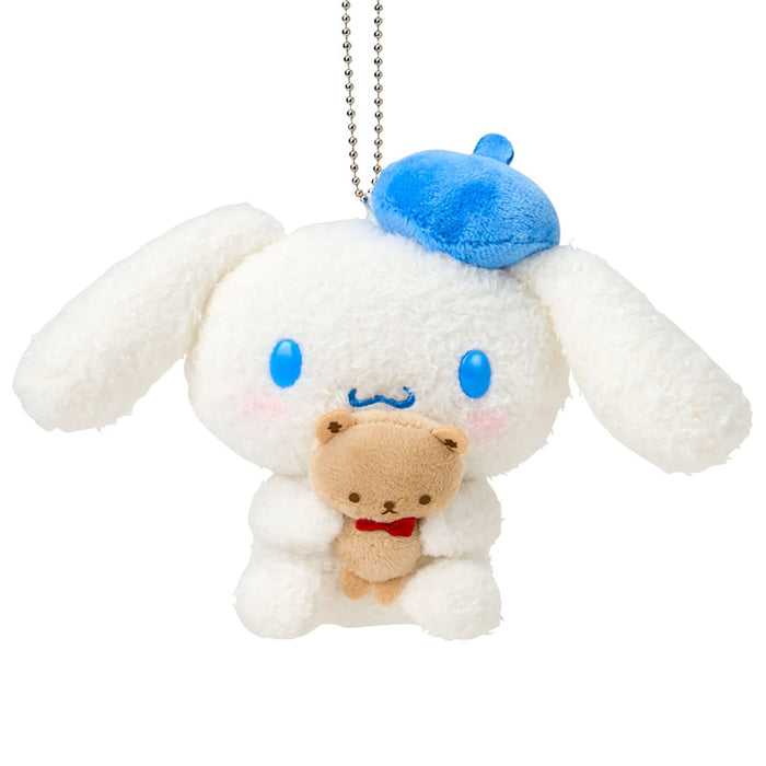 Sanrio Cinnamoroll Mascot Holder Blue for Ages 6+ with Kuma-San