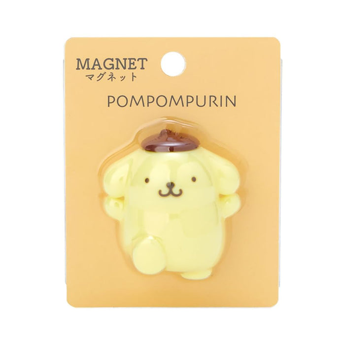 Sanrio Pompompurin Mascot Magnet - Cute and Collectible 146951