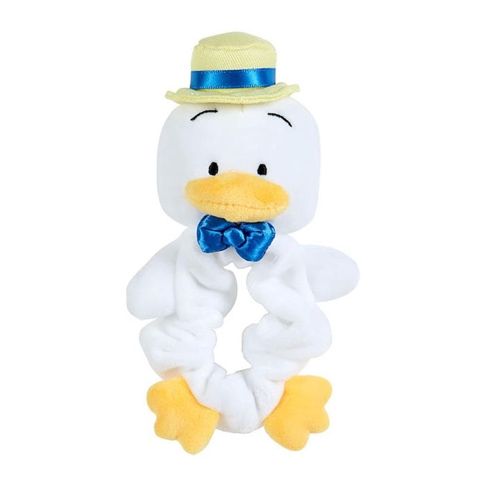 Sanrio Pekkle The Duck Mascot Scrunchie Singing and Dancing Hair Tie