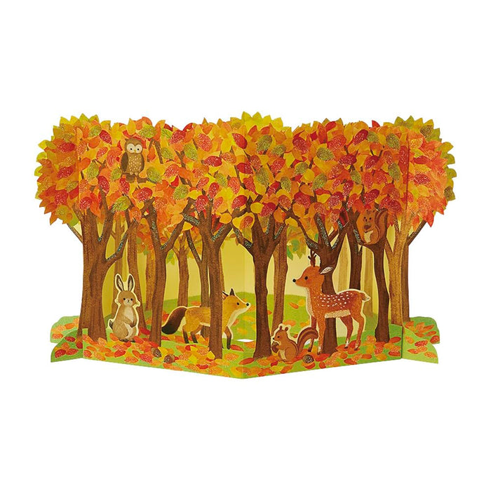 Sanrio Autumn Animals Forest Greeting Card Jau 25-4 951986