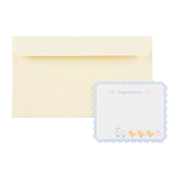 Carte de vœux pour bébé Sanrio Baby Gift Mobile Message Card - Carte de vœux avec expédition à l'étranger