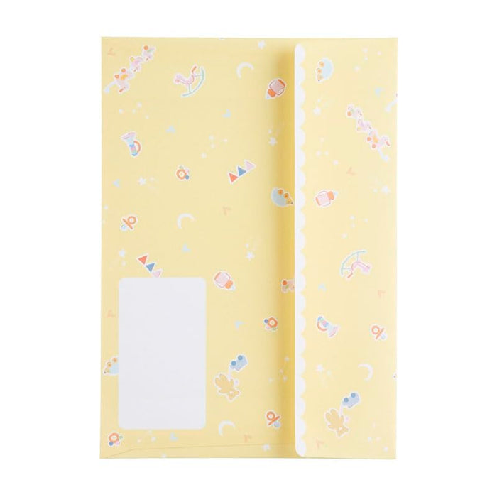 Sanrio Baby Gift Set: Ribbon Bib & Greeting Card Ships Overseas Bc251-4