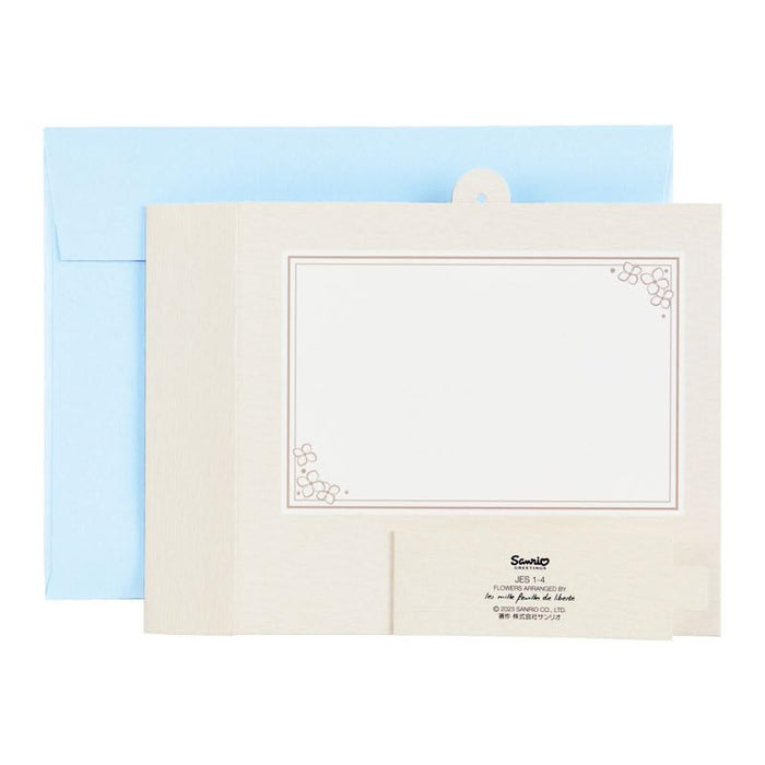 Sanrio Message Card Early Summer Flower Box Hydrangea Greeting Card