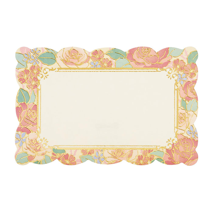 Sanrio Floral Pattern Pink Mini Greeting Card - Overseas Shipping Available