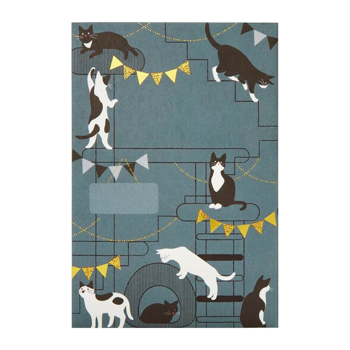 Sanrio Black and White Cats Multipurpose Greeting Card Mu240-4