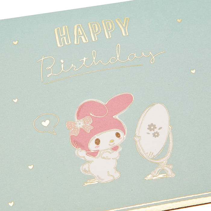 Gâteau et carte de vœux de fête My Melody de Sanrio avec expédition à l'étranger