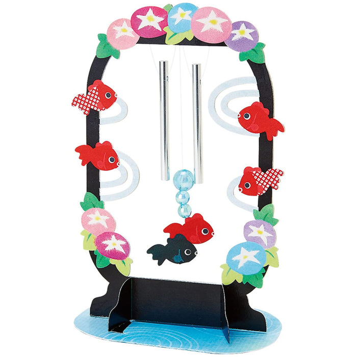 Sanrio Summer Greeting Card Goldfish Wind Chime with Overseas Shipping