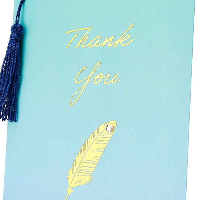 Sanrio Feather Message Greeting Card with Thank You Note - Overseas Shipping