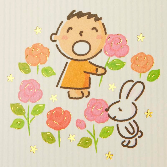 Sanrio Minna No Taabo Bouquet-Nachrichtenkarten – Mehrzweck-Grußkarten