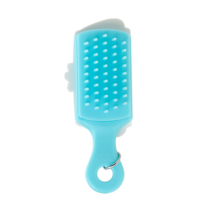 Sanrio Pochacco Mini Brush Charm with Keychain - ABS Resin and Polypropylene