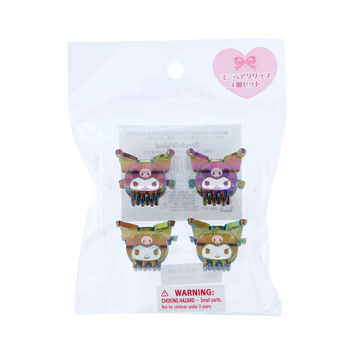 Sanrio Hello Kitty Mini Hair Clip Set of 4 Aurora Kitty-Chan Accessories