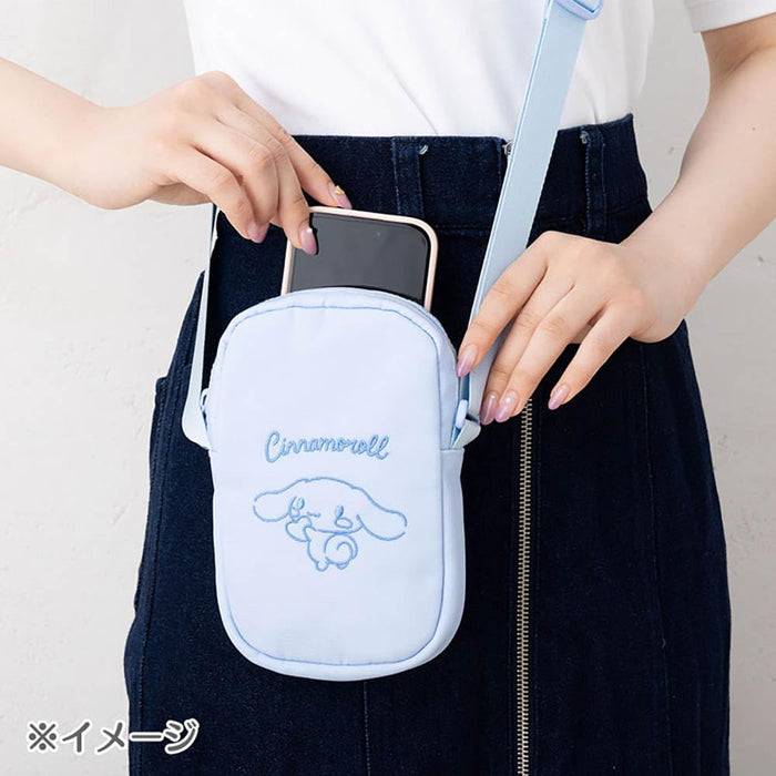 Sanrio Mini Shoulder Bag Cinnamoroll Blue - Compact Stylish and Lightweight