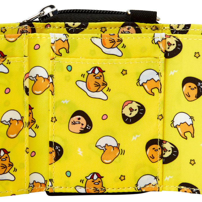 Mini portefeuille Sanrio Festival Design Gudetama - Portefeuille compact et élégant