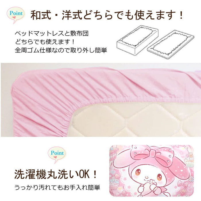 Ensemble de housse de couette 3 pièces Sanrio My Melody Ensemble de literie pour lit simple