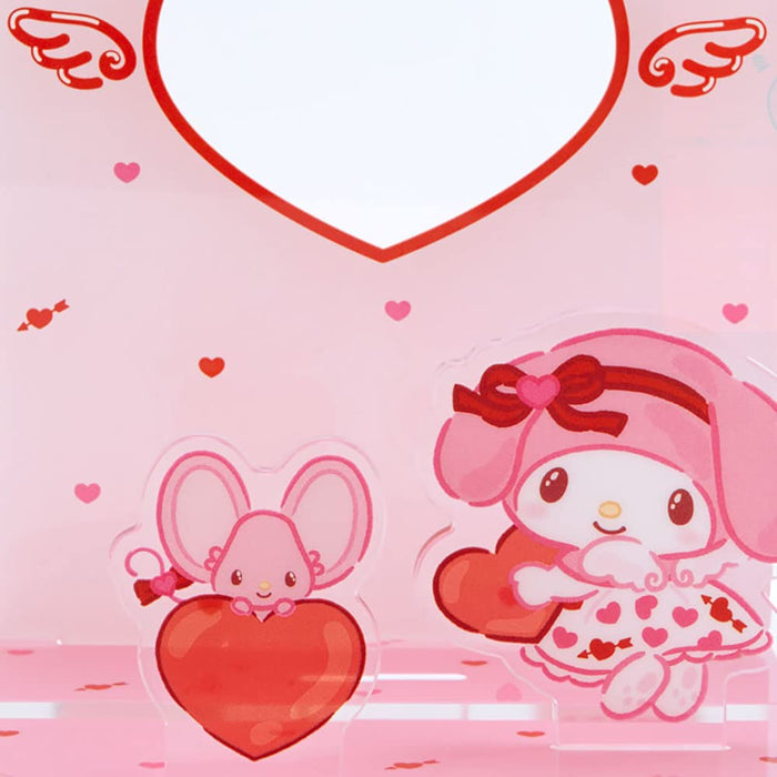 Sanrio My Melody Support Multifonction Acrylique Cupidon 824879 - Organiseur de Bureau Mignon