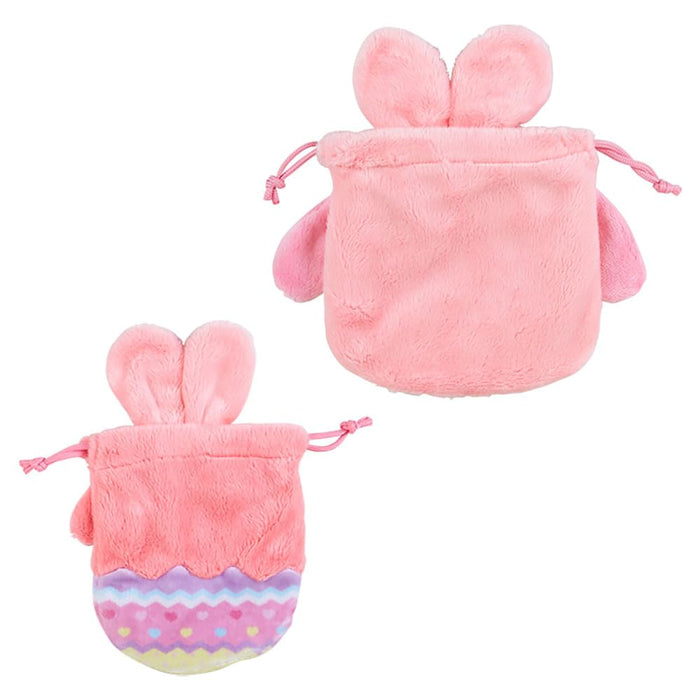 Sanrio My Melody Drawstring Bag Set of 2 - Easter Rabbit Theme 23x23x3cm