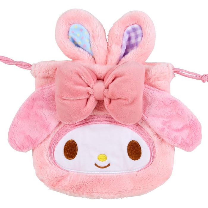 Lot de 2 sacs à cordon Sanrio My Melody - Thème lapin de Pâques 23x23x3cm