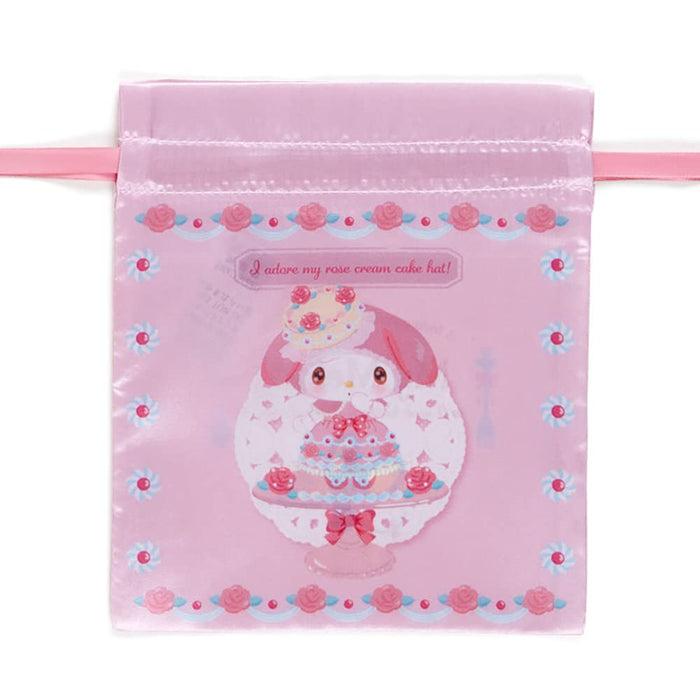 Sanrio My Melody Drawstring Bag Set Sweet Lookbook 428400 Durable Stylish