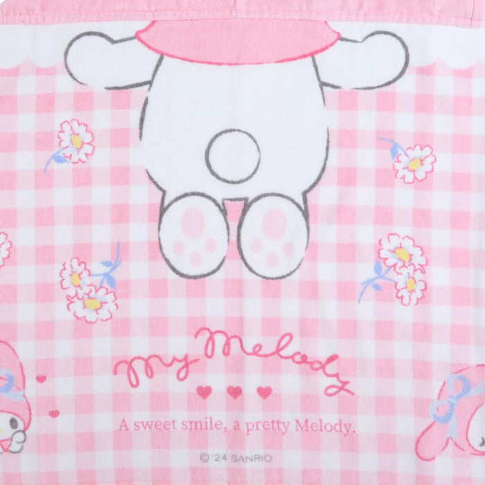 Sanrio My Melody Hooded Towel 75x120 cm - Cute Character Design for Kids