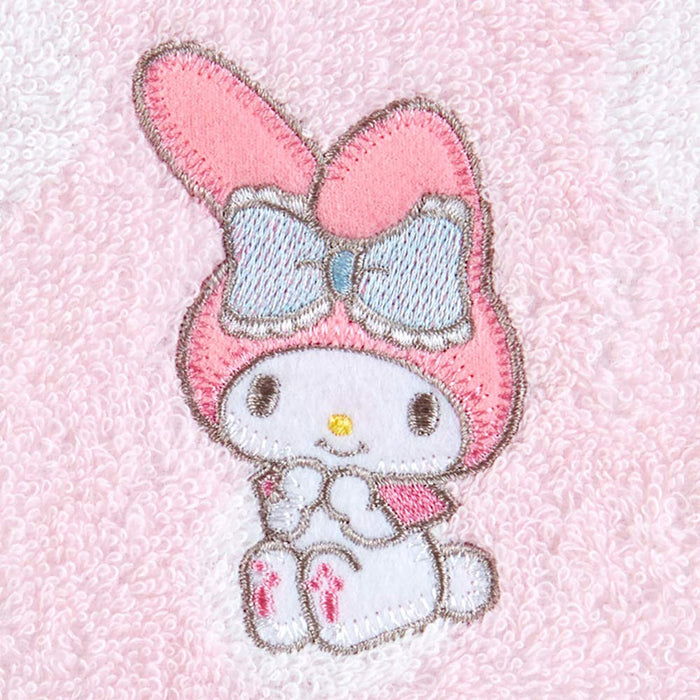 Serviette de bain Imabari My Melody de Sanrio à pois 100 % coton