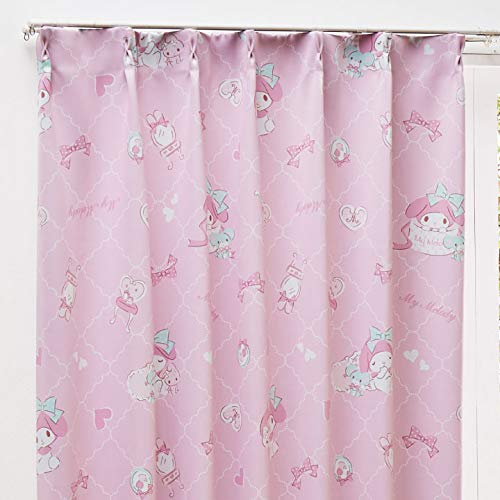 Sanrio My Melody Heat Insulation Blackout Curtains Set 100x200cm Level 2