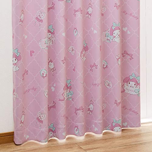 Sanrio My Melody Heat Insulation Blackout Curtains Set 100x200cm Level 2