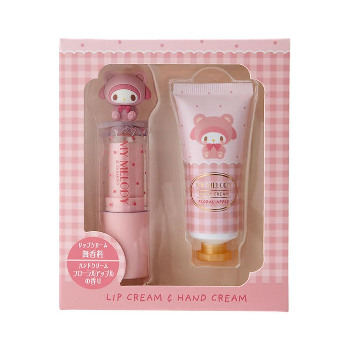 Coffret crème pour les lèvres et les mains My Melody de Sanrio Motif ours 331091