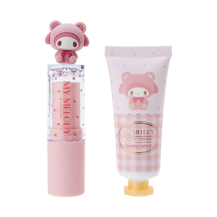 Coffret crème pour les lèvres et les mains My Melody de Sanrio Motif ours 331091