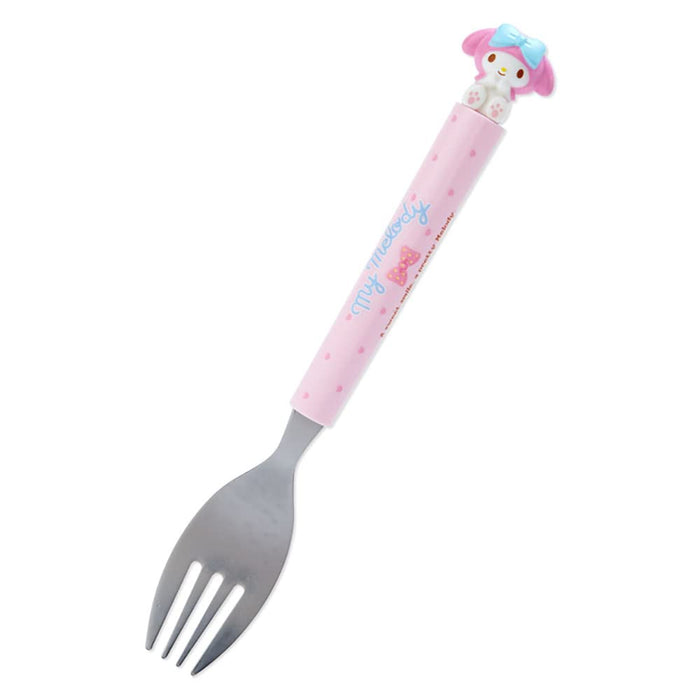 Fourchette mascotte Sanrio My Melody - Fourchette mignonne et durable pour les enfants