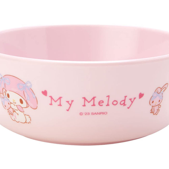 Sanrio My Melody Melamine Bowl Durable Lightweight Kitchenware 837024