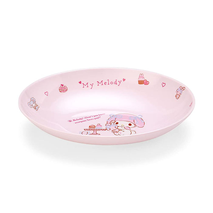 Sanrio My Melody Melamine Curry and Pasta Plate Durable Dishware 836524