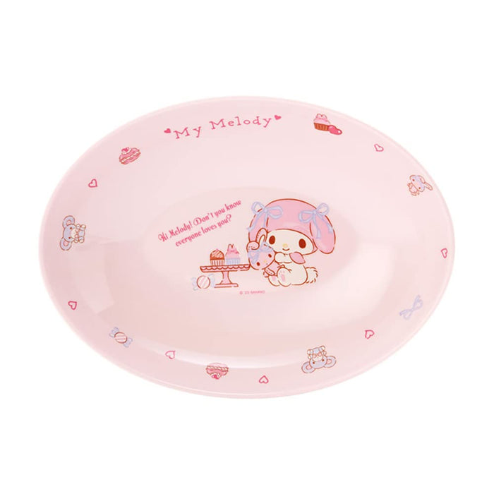 Sanrio My Melody Melamine Curry and Pasta Plate Durable Dishware 836524