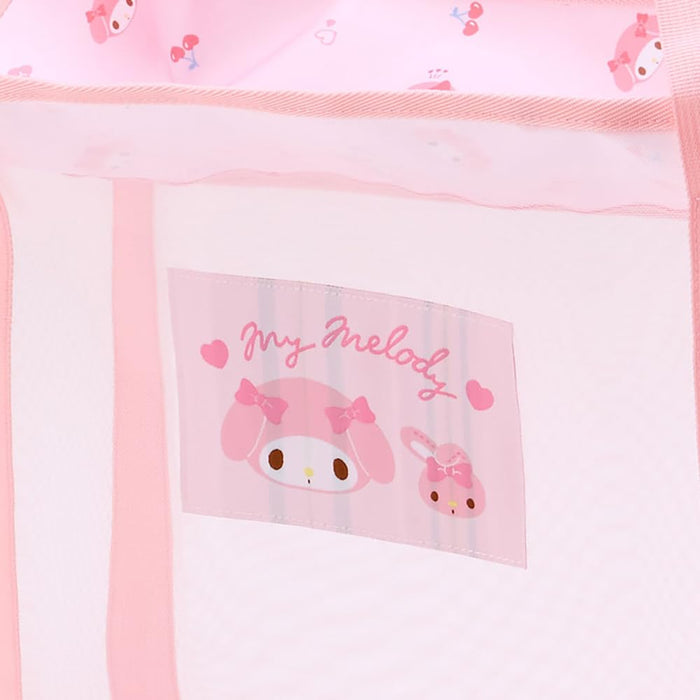 Sanrio My Melody Mesh-Aufbewahrungskoffer L – Organisationslösung