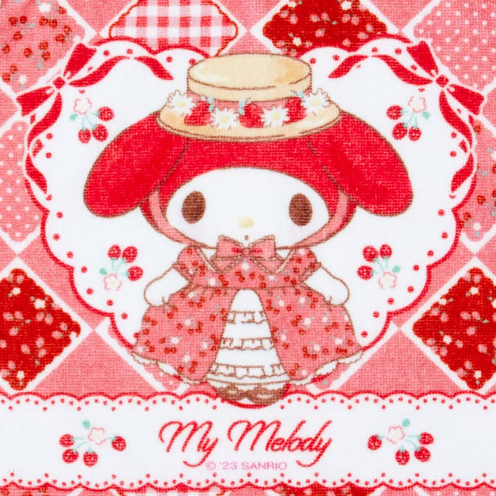 Serviette de toilette Sanrio My Melody Petit Akamero 824615 Serviette de toilette de haute qualité