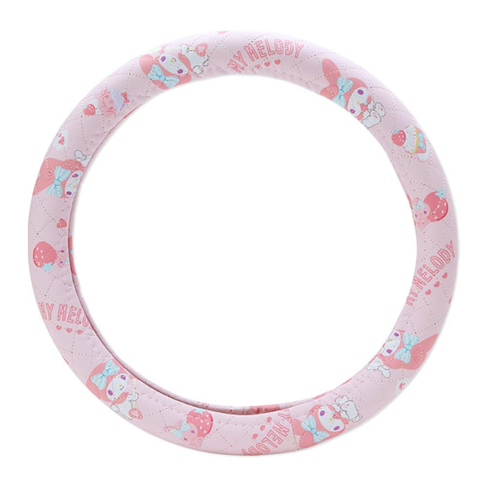 Sanrio My Melody Steering Wheel Cover - Plush Pink 839213