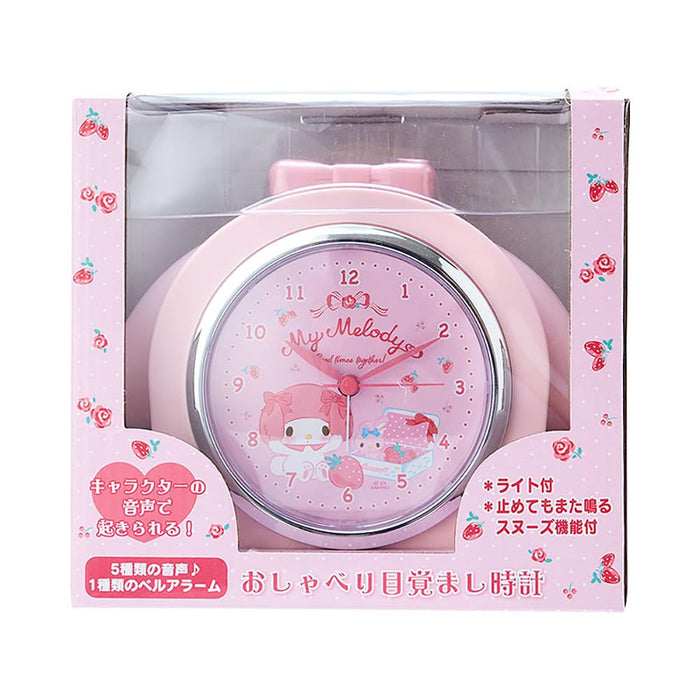 Sanrio My Melody Talking Alarm Clock 664375 for Bedrooms and Gifts