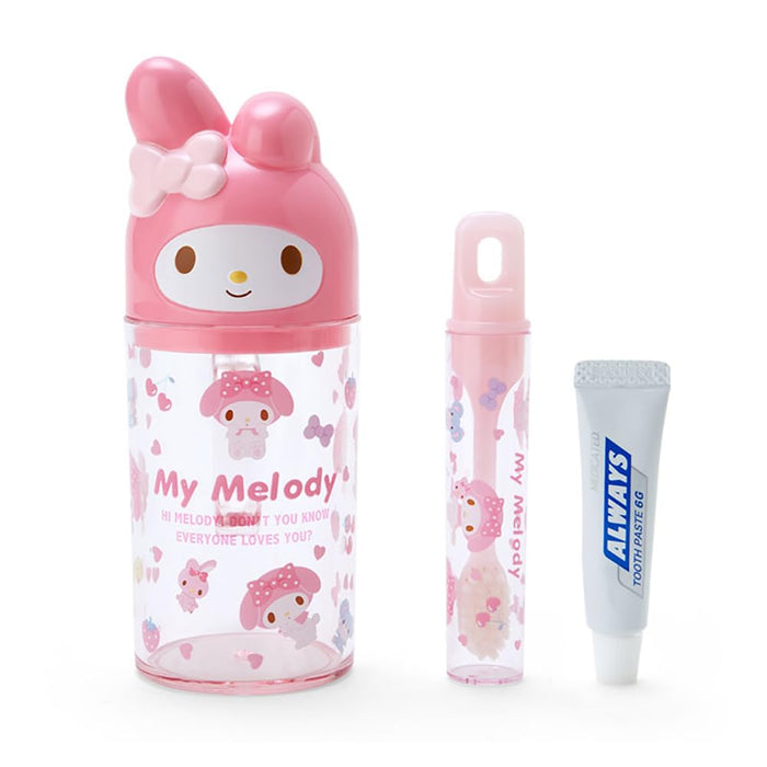 Sanrio My Melody Toothbrush and Cup Set 12x7x5 cm Character Set