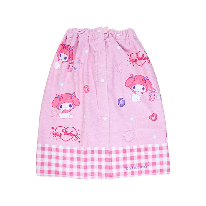 Sanrio My Melody Wrap Towel 60x110cm - Soft and Adorable Character Towel