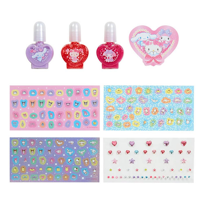 Coffret de manucure Sanrio pour enfants - Comprend les personnages préférés de Sanrio 844225