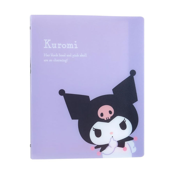 Sanrio Kuromi Ordner 27,5 x 22 x 23 cm – Bezauberndes Kuromi-Chan-Design