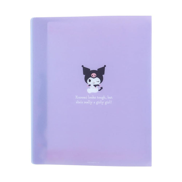 Classeur Sanrio Kuromi 27,5 x 22 x 23 cm – Adorable motif Kuromi-Chan